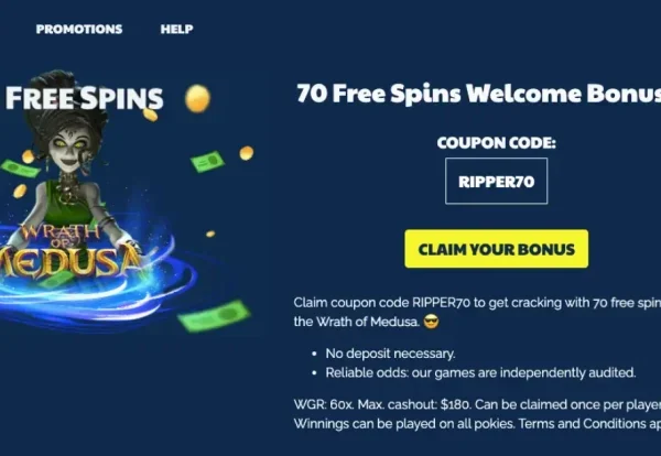 Ripper No Deposit Bonus Review: Why Ripper Skips Live Dealers